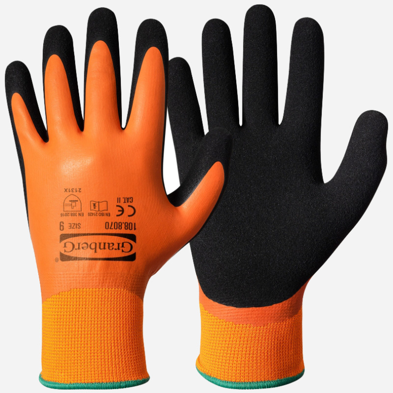 Granberg orange montagehandsker