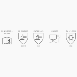 Granberg Sky Blue Vinterhandsker