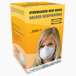 Moldex masker med ventil 10 stks.