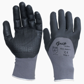 Arbejdshandsker med grip