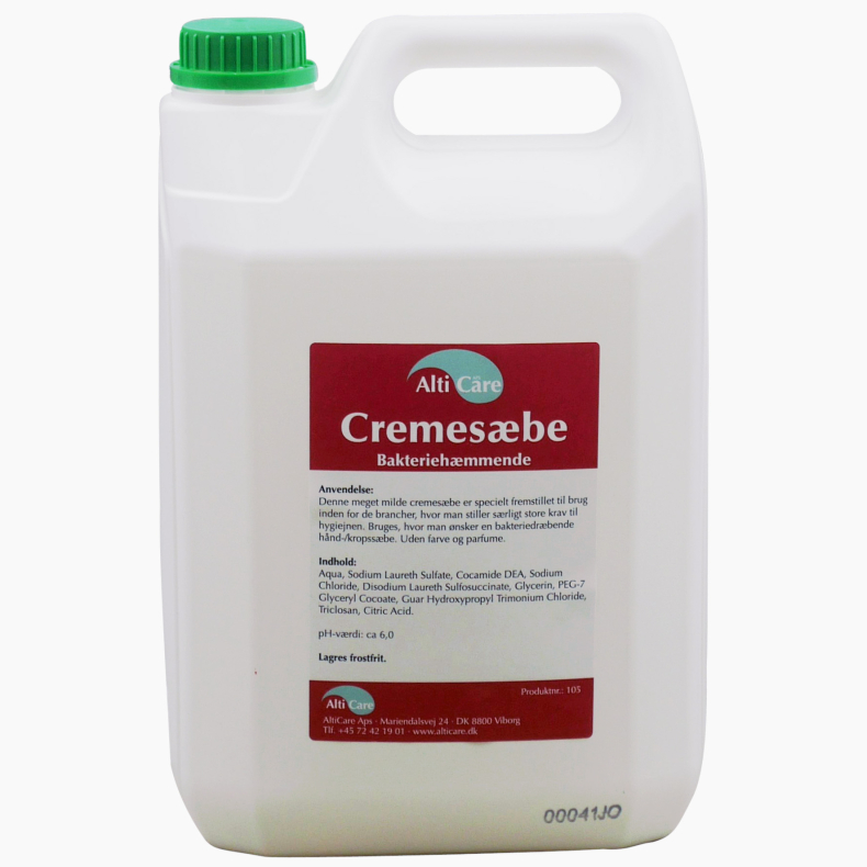 AltiCare bakteriehmmende cremesbe 5L.