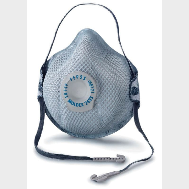 Moldex maske med ventil 10 stks.