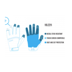 Granberg arbejdshandsker med touch