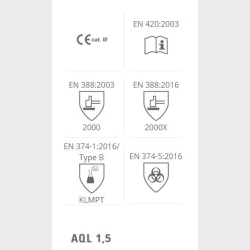 Granberg bl rengringshandske