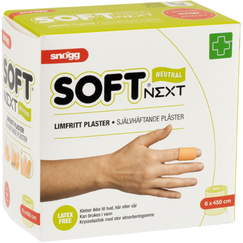 Naturfarvet selvklbende soft plaster